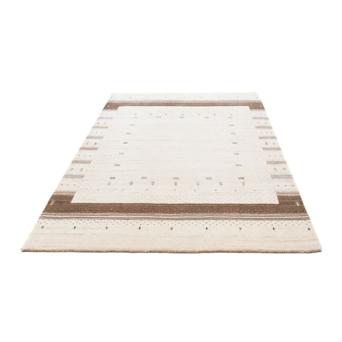 Tapis Gabbeh - Loribaft Persan - 200 x 143 cm - beige