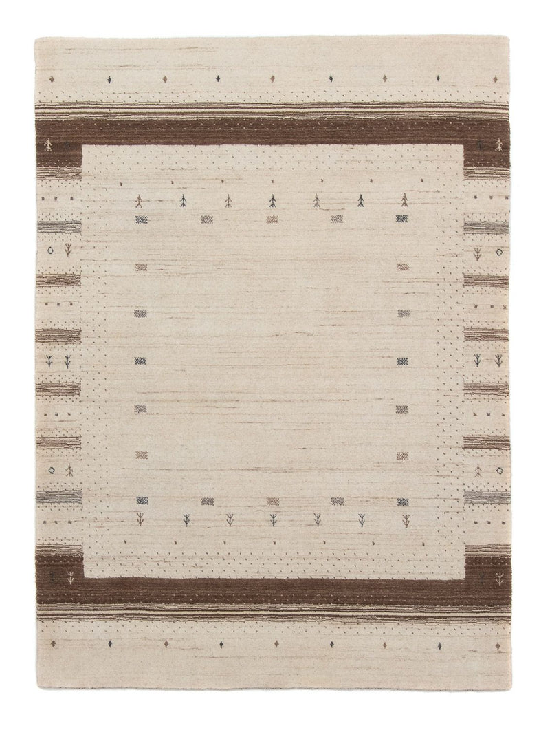 Tapis Gabbeh - Loribaft Persan - 200 x 142 cm - beige