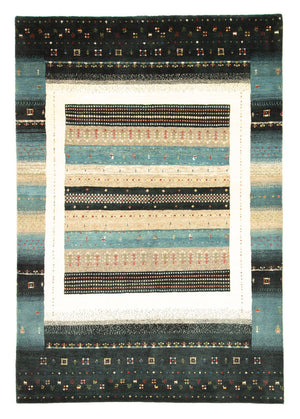 Tapis Gabbeh - Loribaft Persan - 237 x 163 cm - multicolore