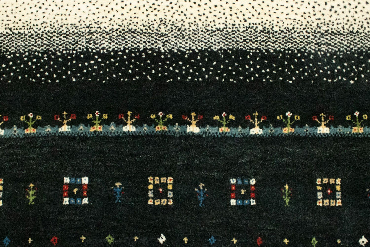 Tapis Gabbeh - Loribaft Persan - 246 x 169 cm - multicolore