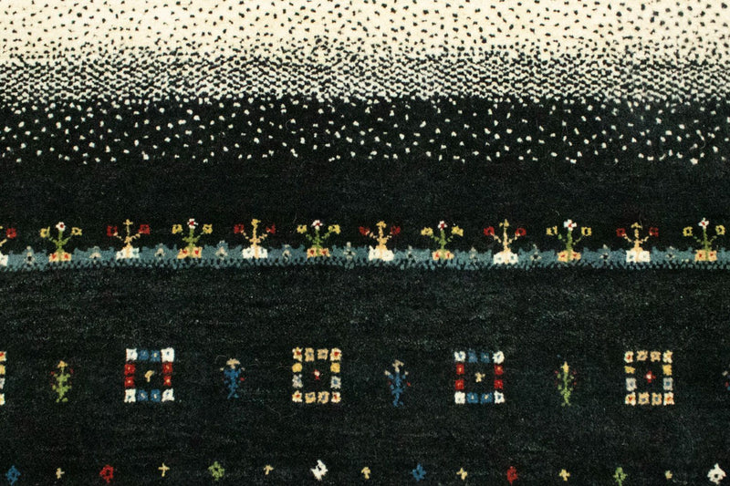 Tapis Gabbeh - Loribaft Persan - 246 x 169 cm - multicolore