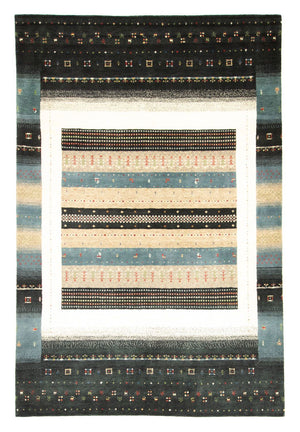 Tapis Gabbeh - Loribaft Persan - 242 x 169 cm - multicolore