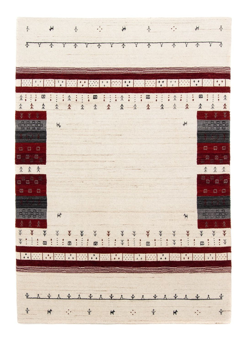 Tapis Gabbeh - Loribaft Persan - 200 x 140 cm - beige