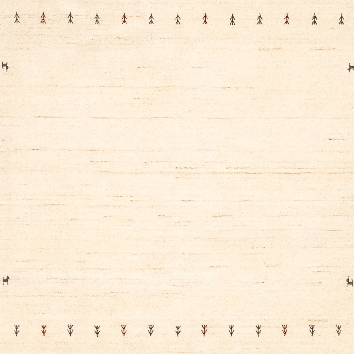 Tapis Gabbeh - Loribaft Persan - 298 x 201 cm - beige