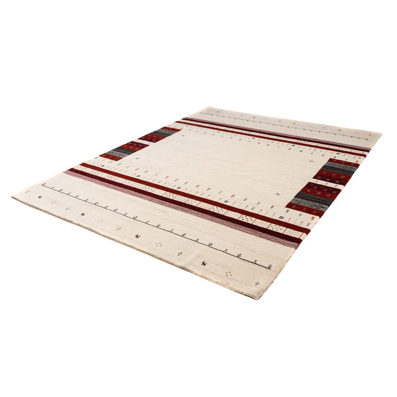 Tapis Gabbeh - Loribaft Persan - 250 x 198 cm - beige