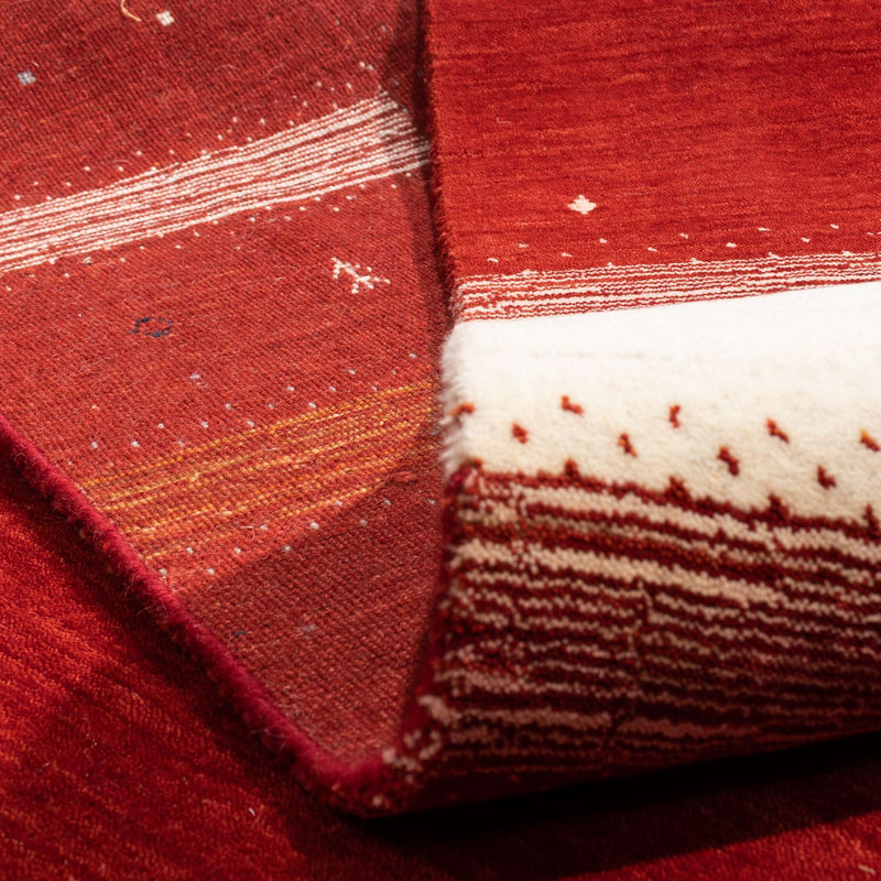 Tapis Gabbeh - Loribaft Persan - 350 x 247 cm - rouge