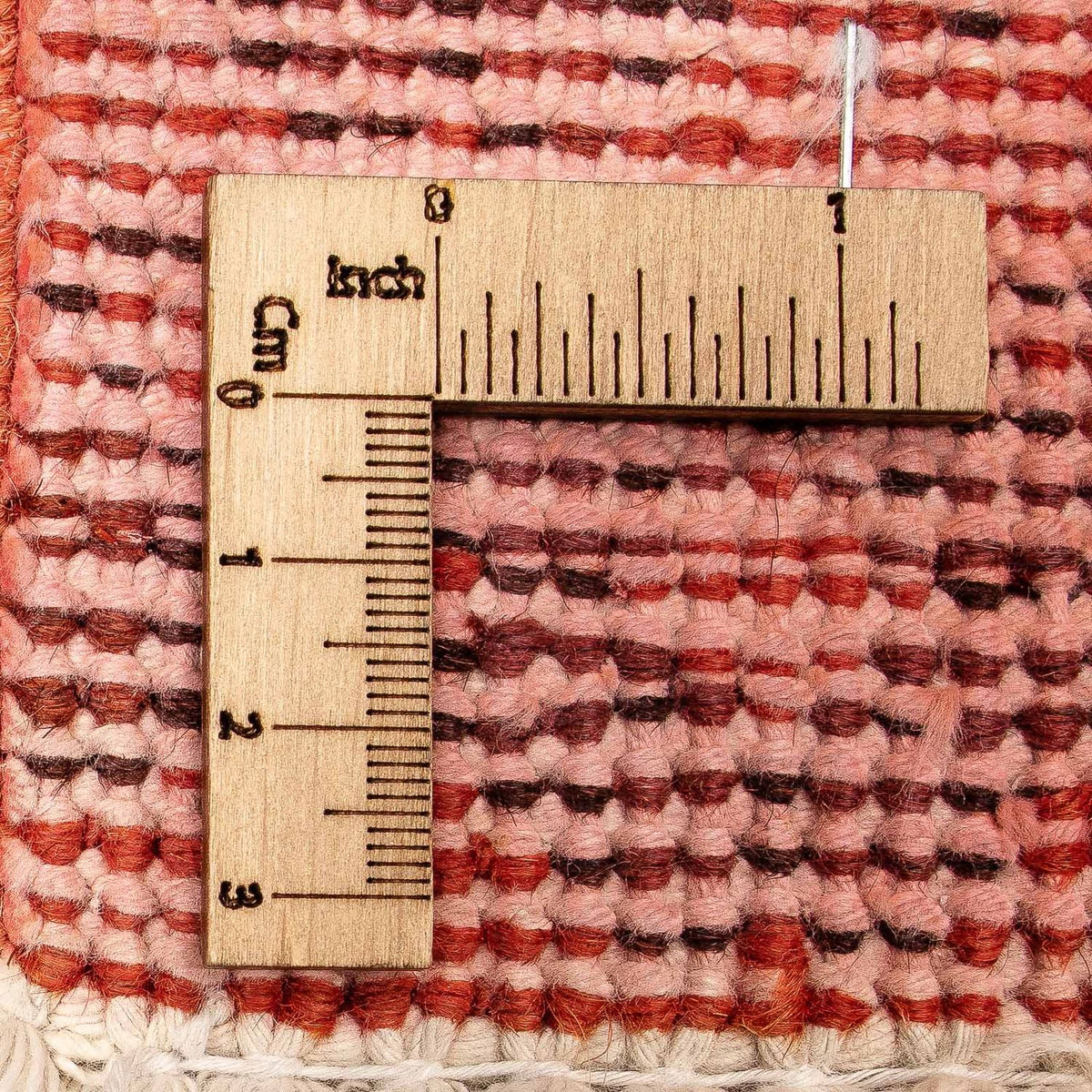 Tapis vintage - 370 x 288 cm - rouge foncé