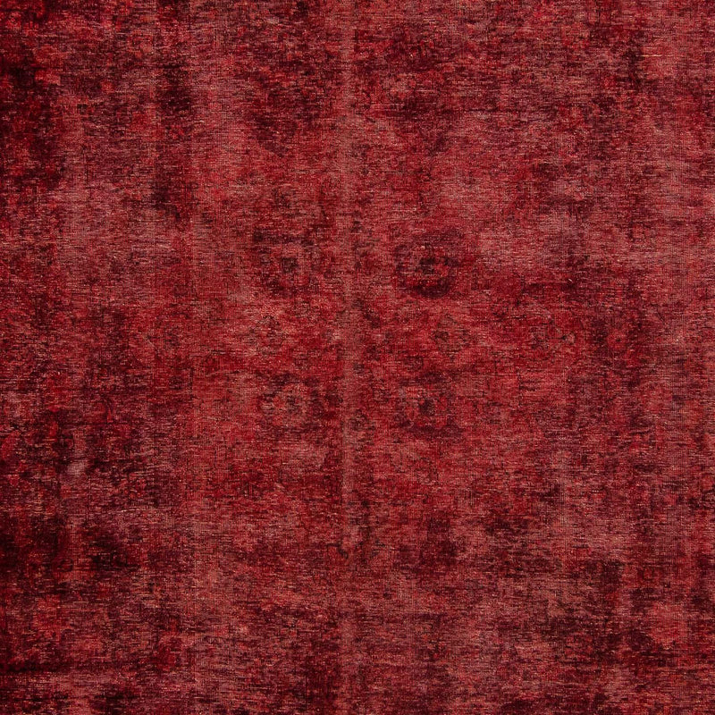 Tapis vintage - 398 x 300 cm - rouge foncé