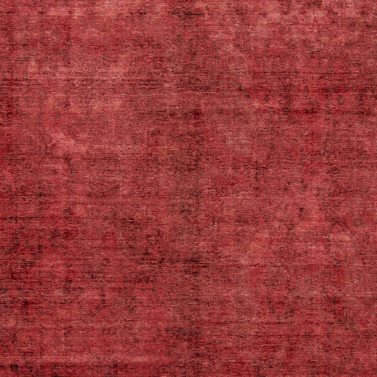 Tapis vintage - 401 x 302 cm - rouge foncé