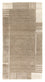 Tapis Népalais - 140 x 70 cm - beige
