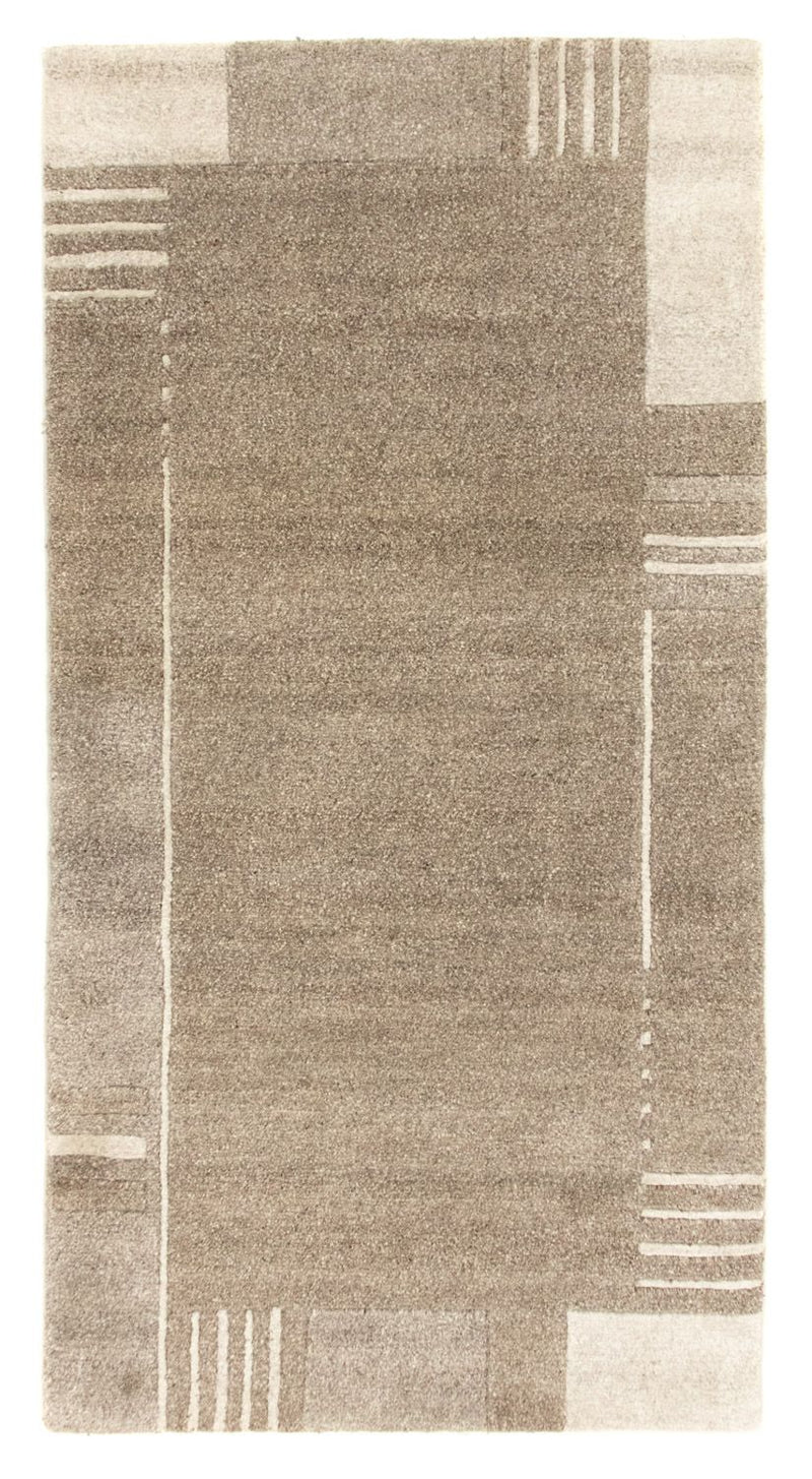 Tapis Népalais - 140 x 70 cm - beige