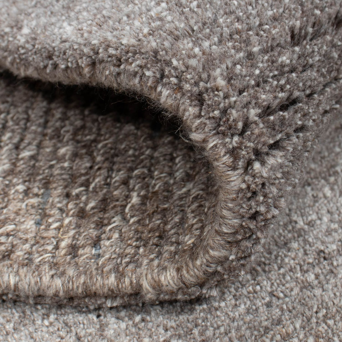 Tapis de couloir Tapis Népalais - 250 x 80 cm - gris