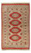 Tapis afghan - Boukhara - 133 x 78 cm - rouge