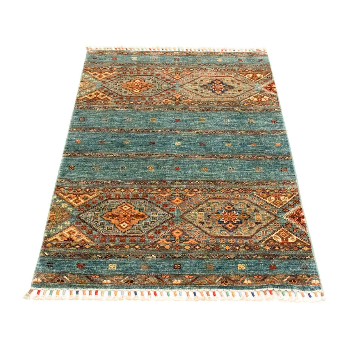 Tapis Ziegler - Moderne - 126 x 82 cm - turquoise