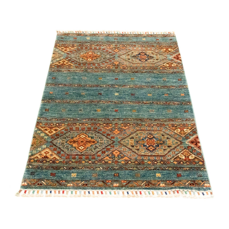 Tapis Ziegler - Moderne - 126 x 82 cm - turquoise