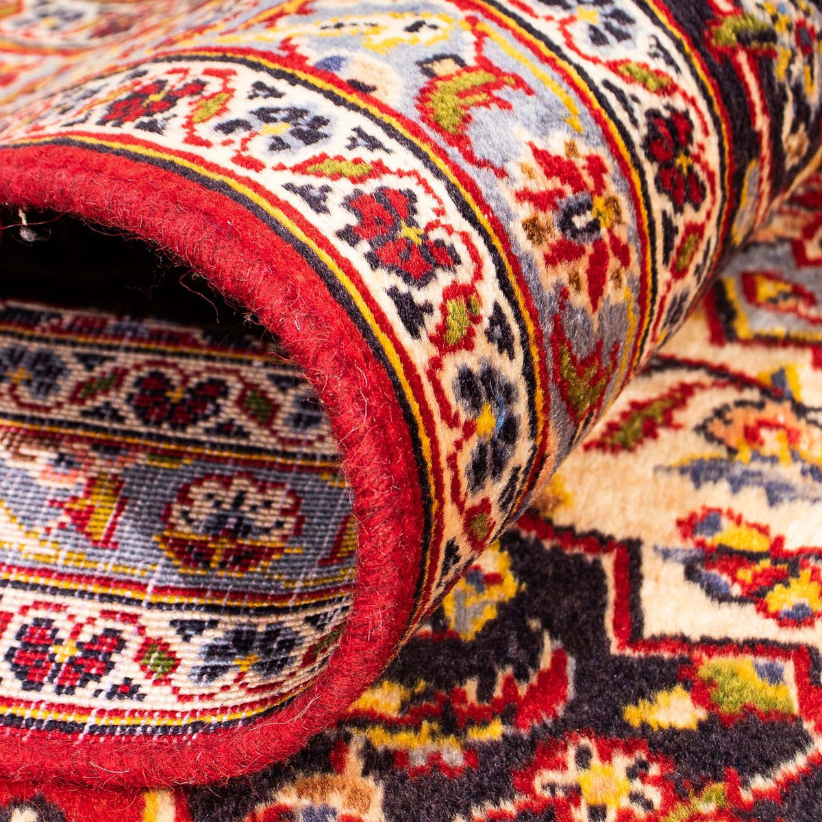 Tapis persan - Keshan - 353 x 251 cm - rouge