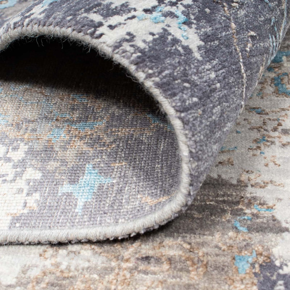 Tapis design - 358 x 250 cm - multicolore