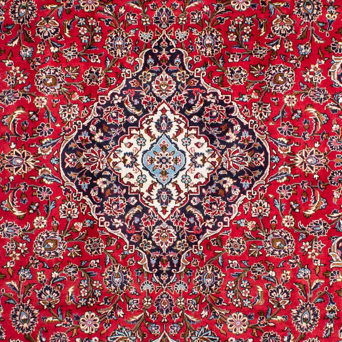 Tapis persan - Keshan - 354 x 253 cm - rouge foncé