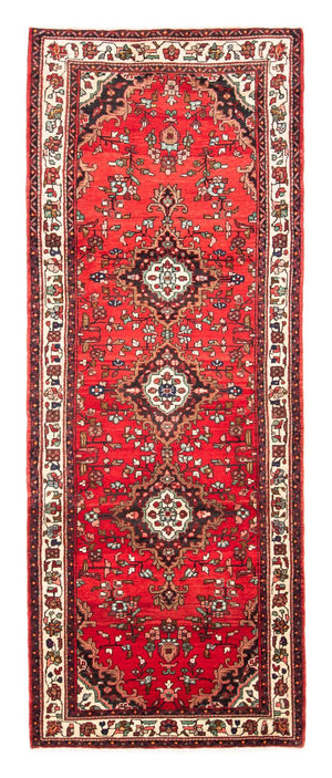 Tapis de couloir Tapis persan - Nomadic - 291 x 110 cm - rouge