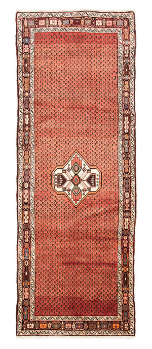 Tapis de couloir Tapis persan - Nomadic - 290 x 106 cm - rouge clair
