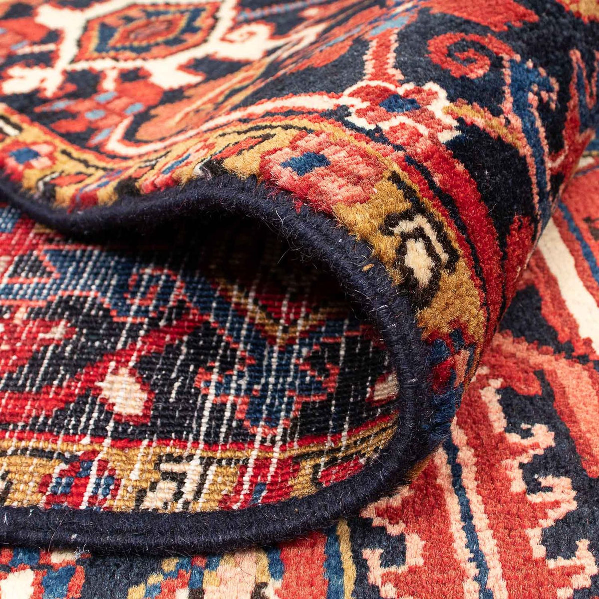 Tapis persan - Nomadic - 341 x 228 cm - rouge