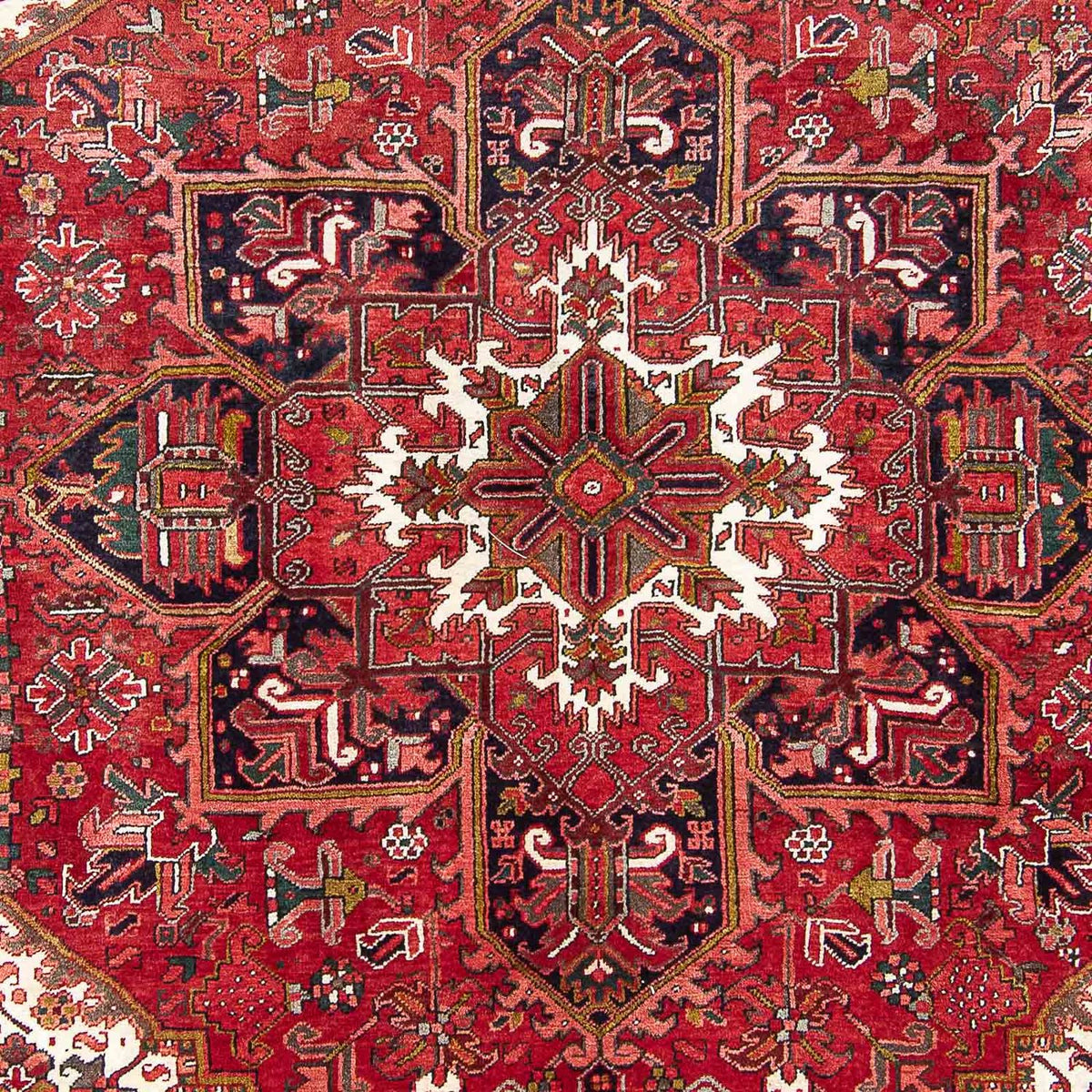 Tapis persan - Nomadic - 331 x 247 cm - rouge