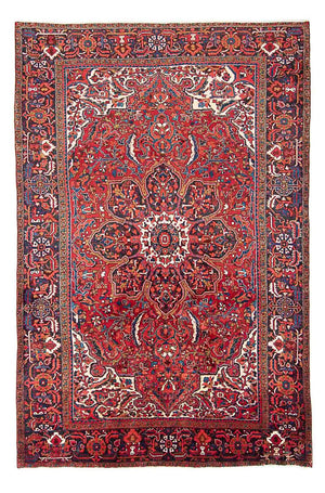 Tapis persan - Nomadic - 368 x 248 cm - rouge