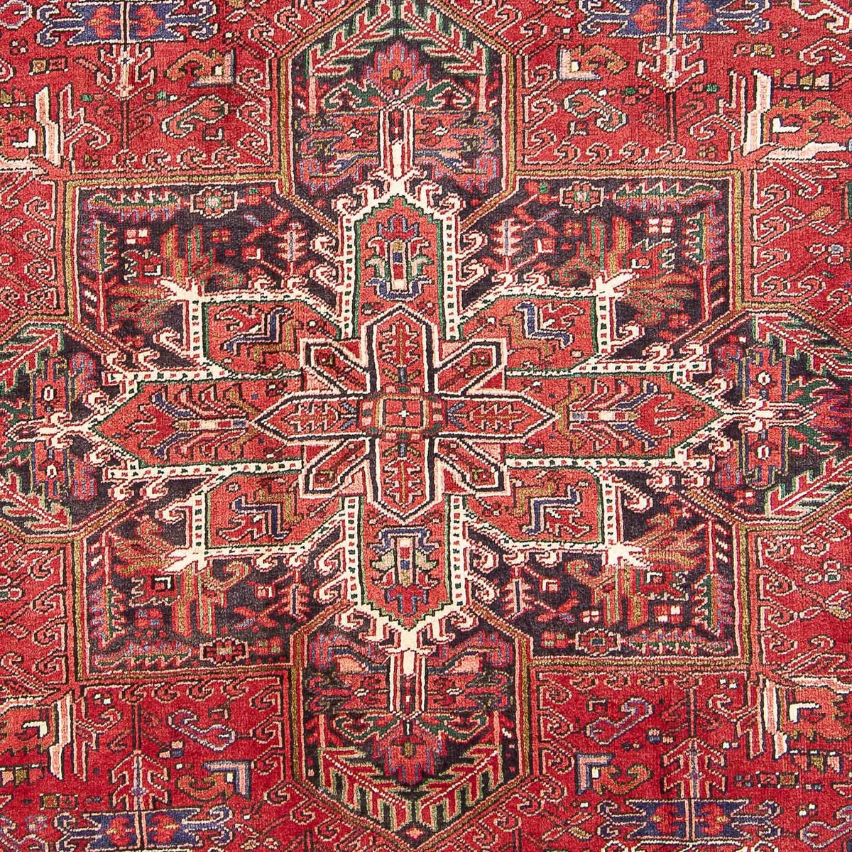 Tapis persan - Nomadic - 350 x 251 cm - rouge