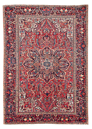 Tapis persan - Nomadic - 351 x 258 cm - rouge