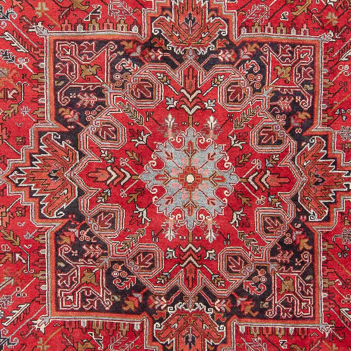 Tapis persan - Nomadic - 331 x 248 cm - rouge