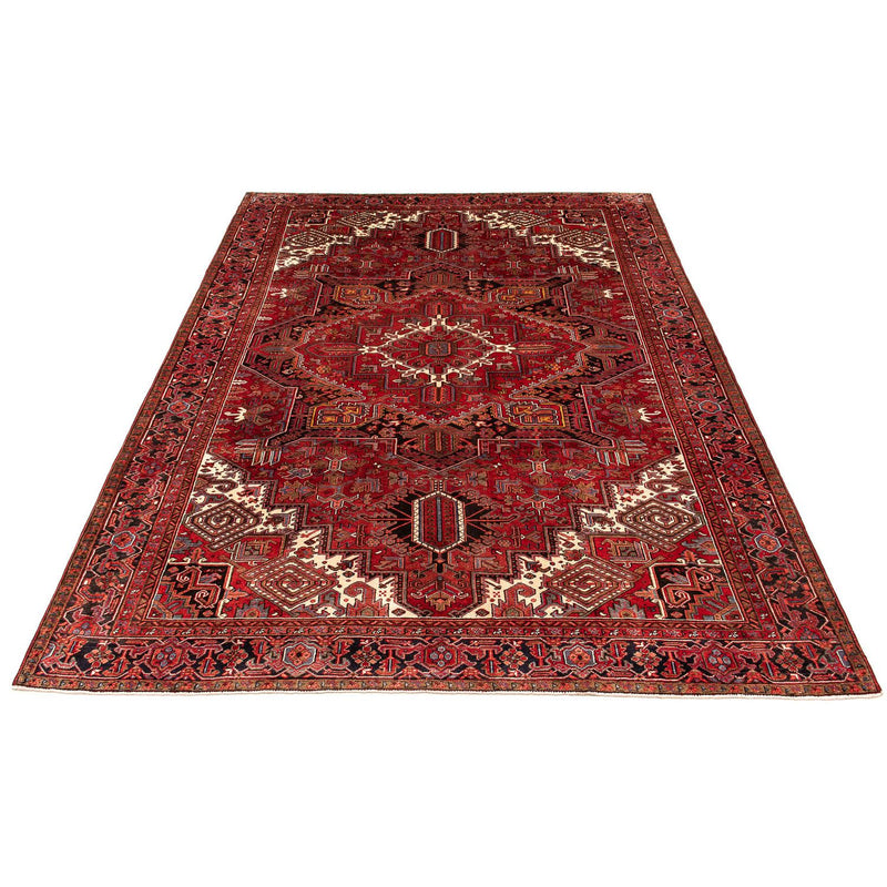 Tapis persan - Nomadic - 390 x 300 cm - rouge foncé