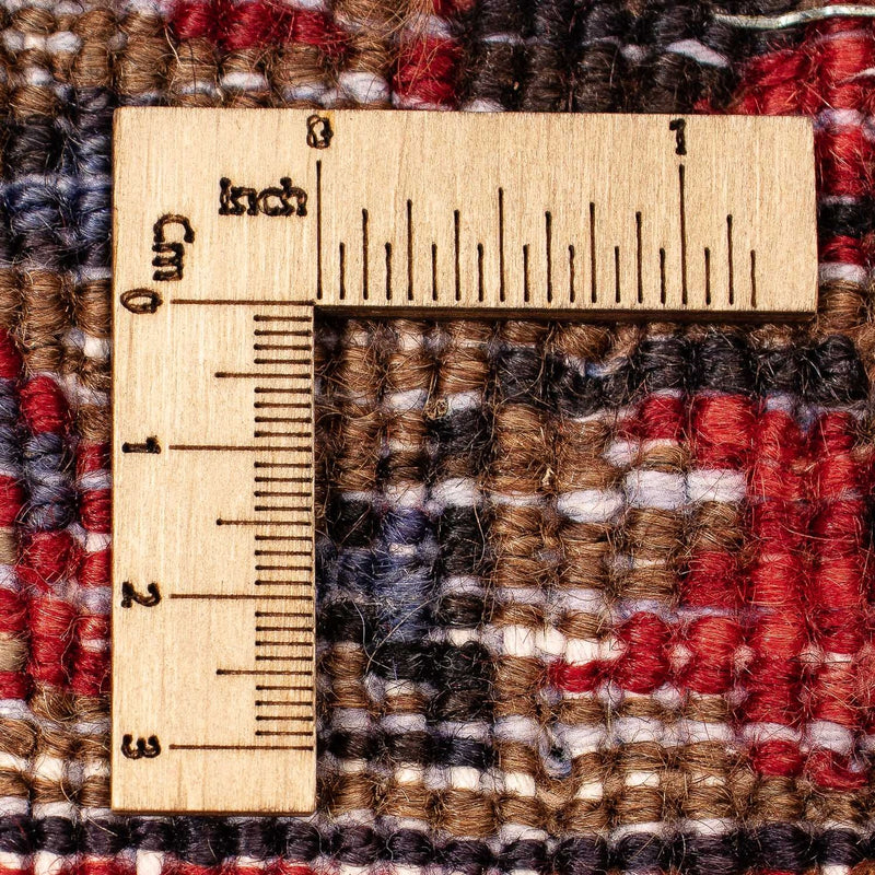 Tapis persan - Nomadic - 390 x 300 cm - rouge foncé