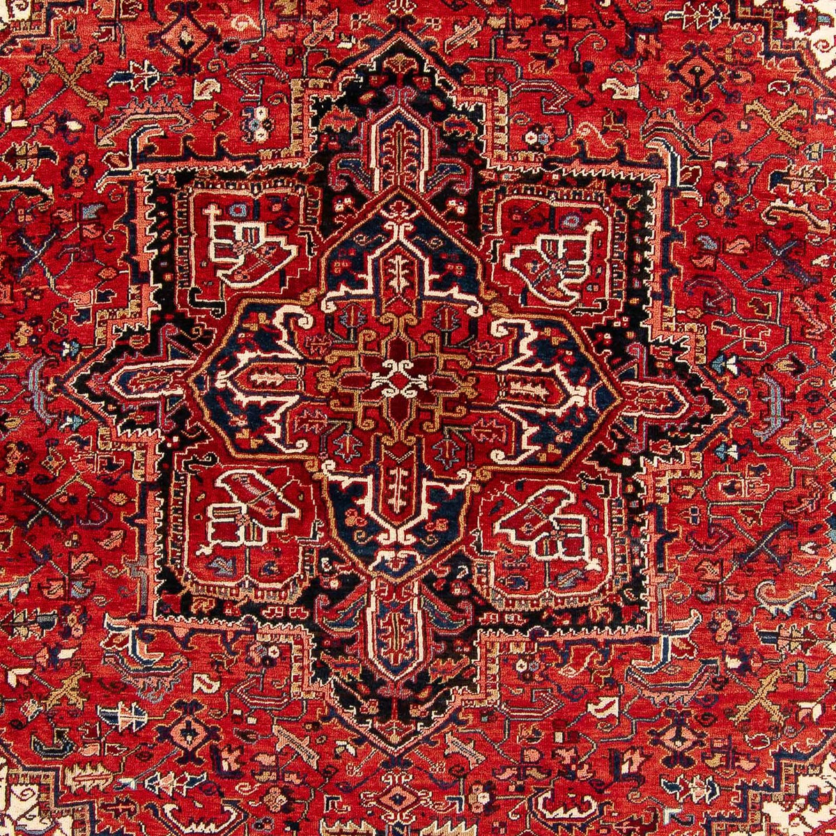 Tapis persan - Nomadic - 384 x 280 cm - rouge foncé
