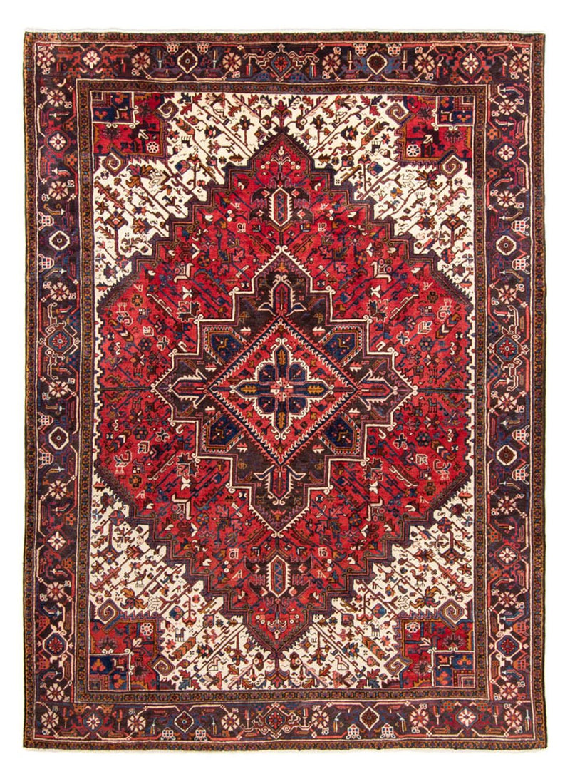 Tapis persan - Nomadic - 337 x 240 cm - rouge foncé