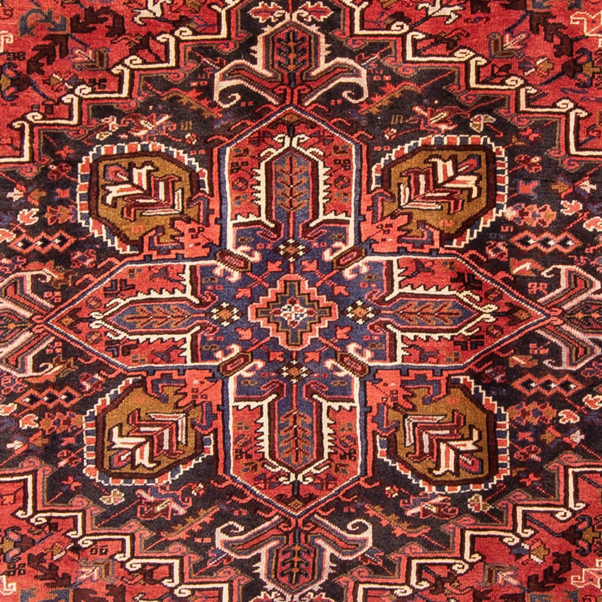 Tapis persan - Nomadic - 340 x 260 cm - rouge