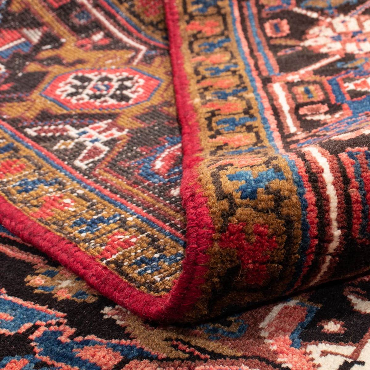 Tapis persan - Nomadic - 330 x 229 cm - rouge foncé