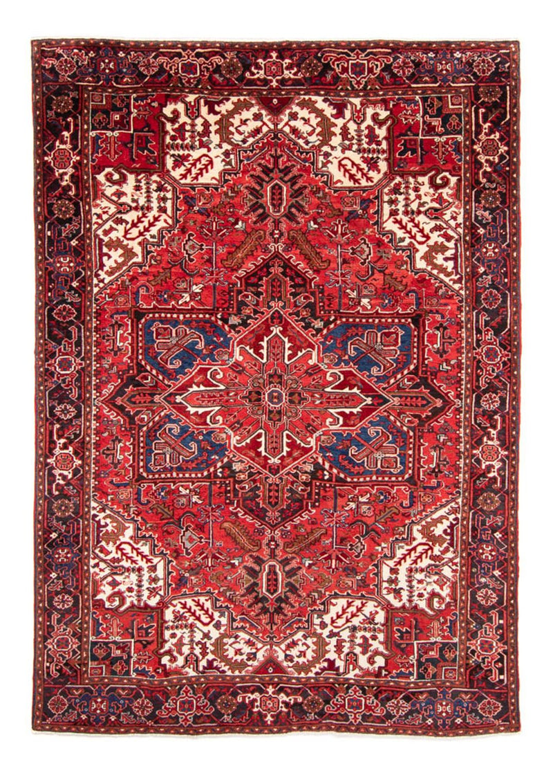Tapis persan - Nomadic - 350 x 238 cm - rouge foncé