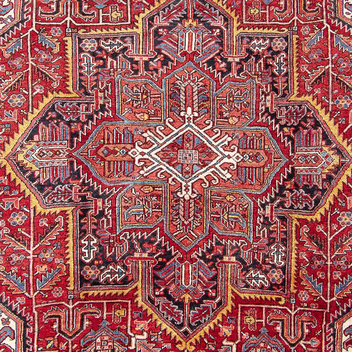 Tapis persan - Nomadic - 358 x 245 cm - rouge clair