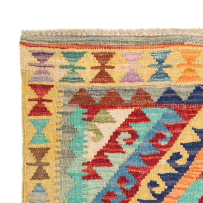 Tapis Kelim - Splash - 125 x 80 cm - multicolore