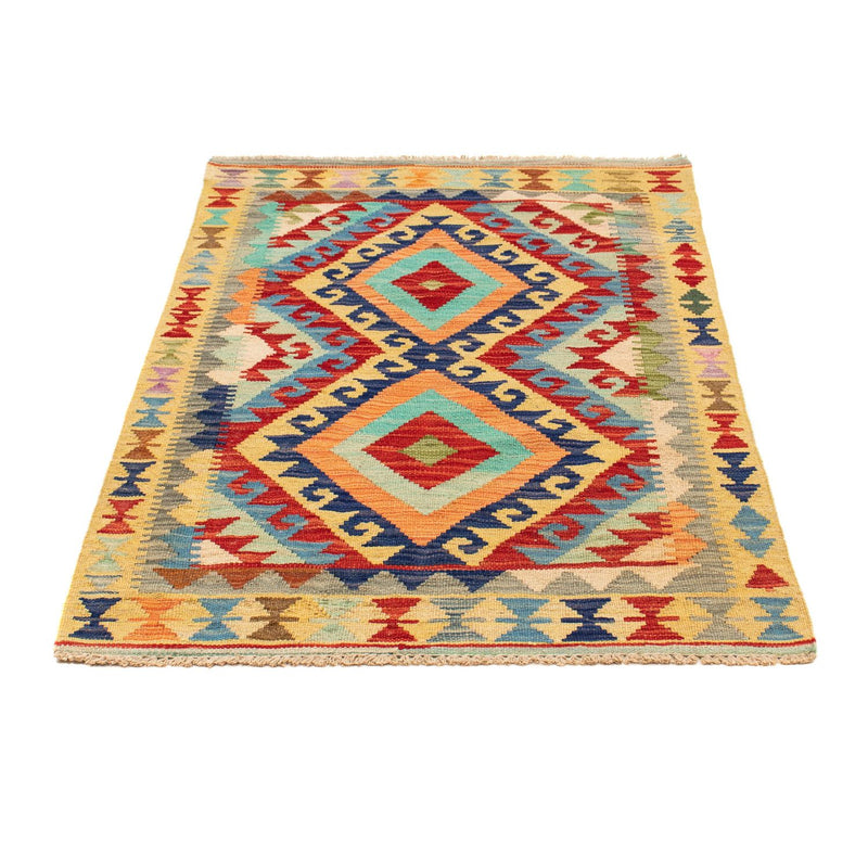 Tapis Kelim - Splash - 125 x 80 cm - multicolore
