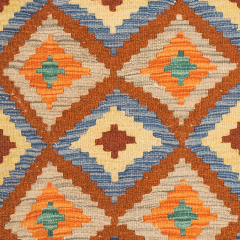 Tapis Kelim - Splash - 125 x 80 cm - multicolore