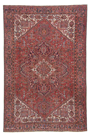 Tapis persan - Nomadic - 330 x 253 cm - rouge clair
