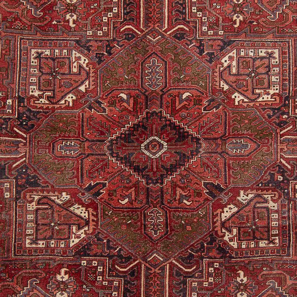 Tapis persan - Nomadic - 402 x 305 cm - rouge clair