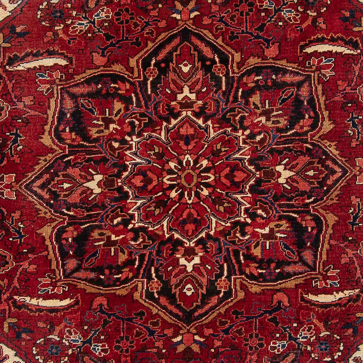 Tapis persan - Nomadic - 347 x 244 cm - rouge foncé