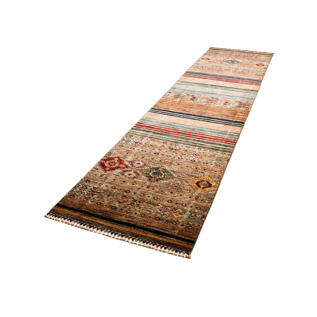Tapis de couloir Tapis Ziegler - 345 x 76 cm - multicolore