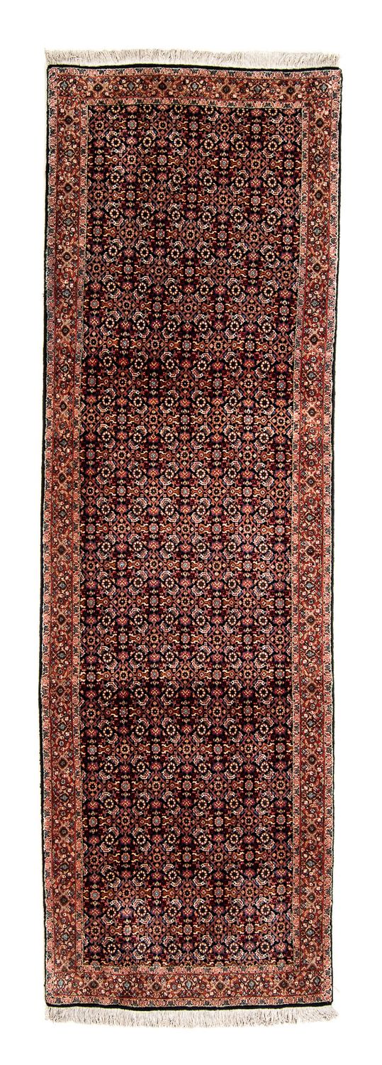 Tapis de couloir Tapis persan - Bidjar - 296 x 94 cm - marron