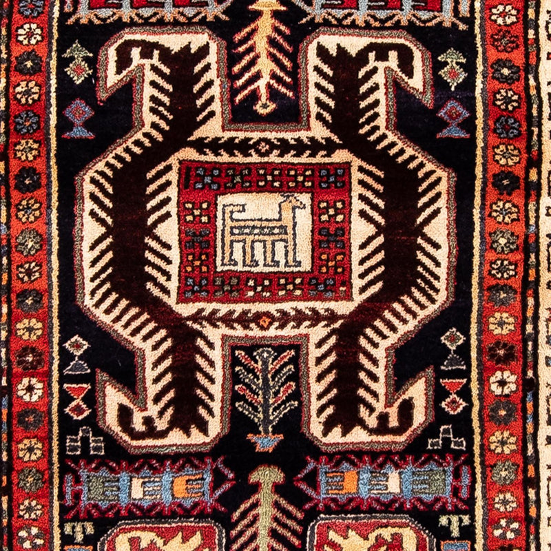 Tapis de couloir Tapis persan - Nomadic - 320 x 102 cm - multicolore