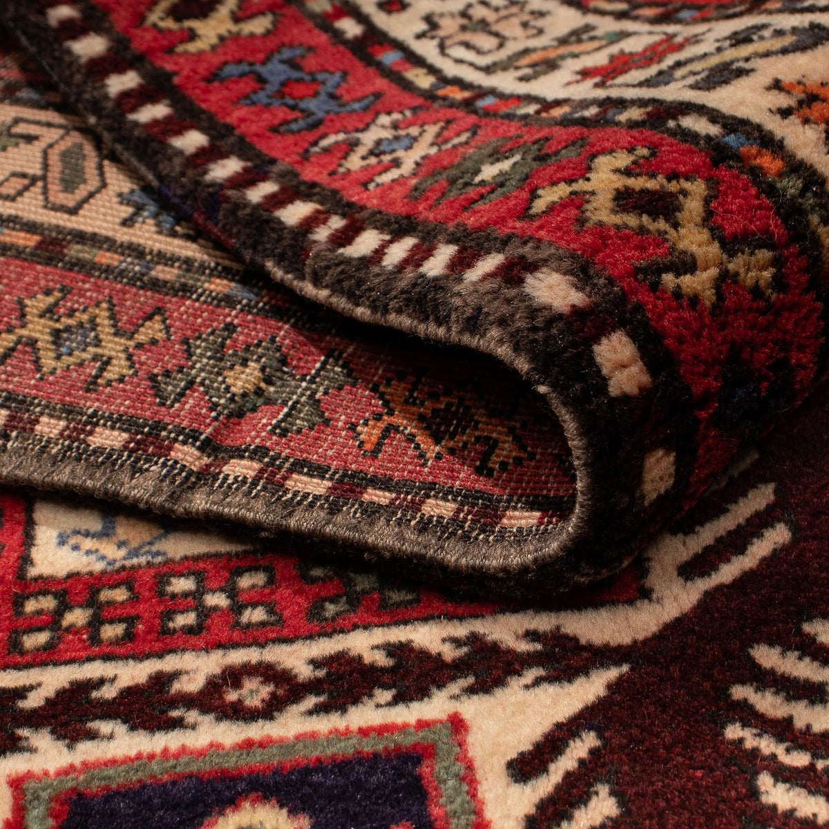 Tapis de couloir Tapis persan - Nomadic - 320 x 102 cm - multicolore