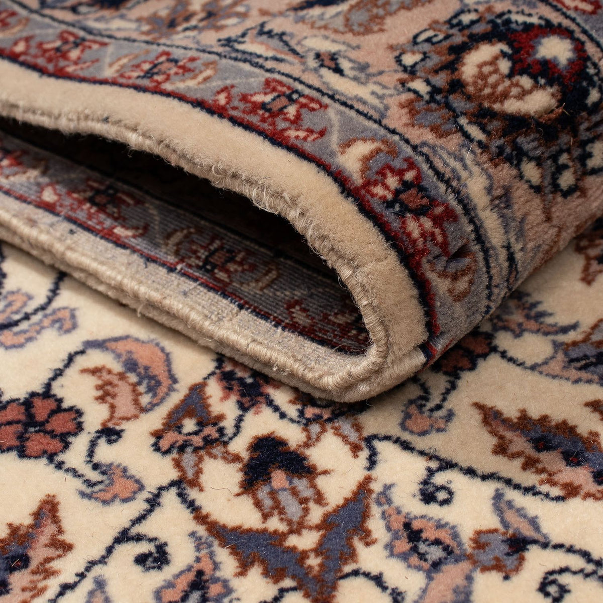 Tapis de couloir Tapis chinois - 460 x 81 cm - beige