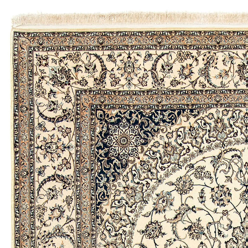 Tapis persan - Nain - Premium - 306 x 203 cm - beige